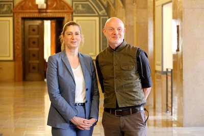 Andrea Pier und Stefan Schmidtke