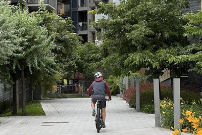 Vom erzgebirgischen Dorf Markersbach ging es für die Vier in die norwegische Großstadt Oslo. Diese könne man gut mit dem Fahrrad erkunden.