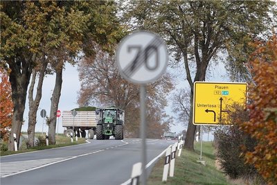 Die Bundesstraße 92 wird ab Oberlosa ab August voll gesperrt.