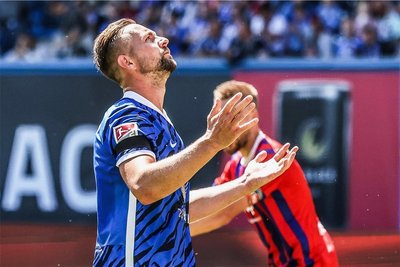 Hansa Rostock braucht die Tore von John Verhoek. Wenn der Niederländer wie gegen Heidenheim nicht trifft, ist die Not groß.