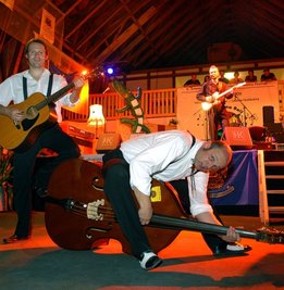Musiker beim Louisiana-Ball