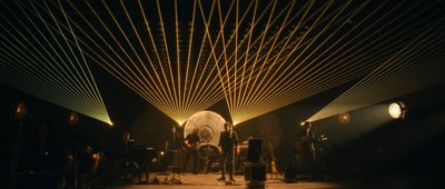 Die norwegische Band A-ha in einer Szene des Films zum Album "True North".  