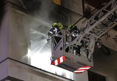 Zu einem Wohnungsbrand war es auf der Südbahnstraße gekommen.