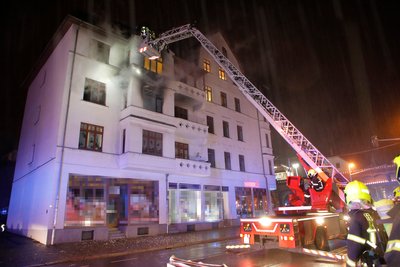 Das Feuer konnte schnell gelöscht werden.