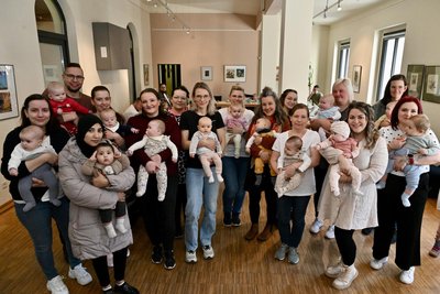 Das 42. Stollberger Babytreffen hat im Kulturbahnhof stattgefunden.