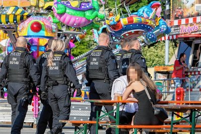 Sechs Polizisten waren im Einsatz.