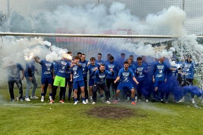 Es ist geschafft: Der VfB Empor Glauchau ist Meister der Fußball-Sachsenliga.