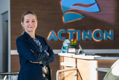 Katrin Bösecke-Spapens, die Geschäftsführerin der Kurgesellschaft Bad Schlema, ist zufrieden damit, wie sich die Besucherzahlen in den letzten Monaten entwickelt haben.