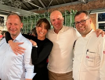 Steffen Herhold, Micaela Schönherr, Rodrigo Pastore, Roland Keilholz (v.l.). 