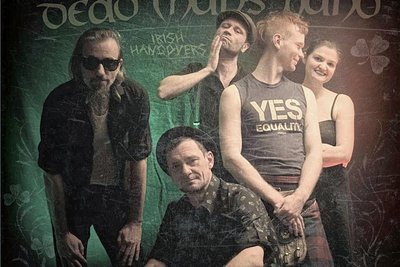 „Dead Man's Hand“ aus Leipzig spielen Irish Folk mit deftigen Texten.