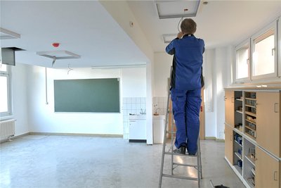 Die Umbauarbeiten kosten laut Stadt 16.000 Euro. Dazu zähle auch eine moderne LED-Beleuchtung.