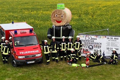 Die Feuerwehr Schwarzbach feiert am Wochenende ihr 130-jähriges Bestehen.