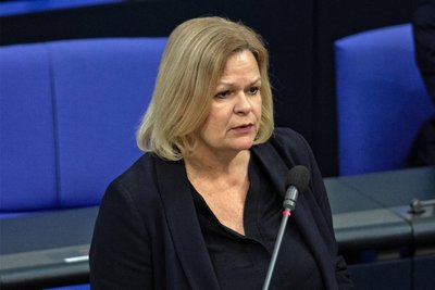 Bundesinnenministerin Nancy Faeser (SPD) sieht nach dem Terroranschlag bei Moskau die  Gefahr durch islamistischen Terror hierzulande als „akut“ an.