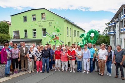 Frühere Mitstreiter der Arbeitsloseninitiative waren am Mittwoch anlässlich des 30-jährigen Bestehens zu einer geselligen Runde nach Plauen eingeladen.