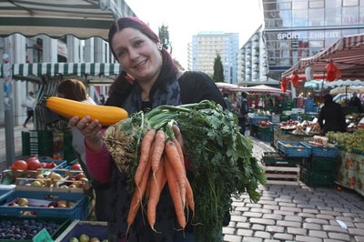 Mandy Gnauck gibt vegane Kochkurse in der Volkshochschule.