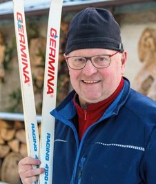 Neuhausener Ski-Urgestein: Frank Hiemann. 