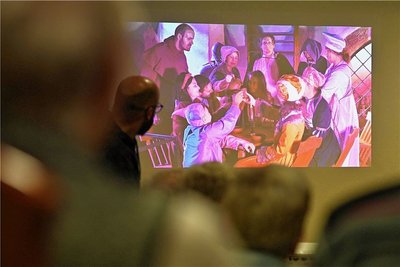 Mit was sich Jugendliche im Projekt Spurensucher beschäftigt hatten, wurde anhand von Filmen deutlich.