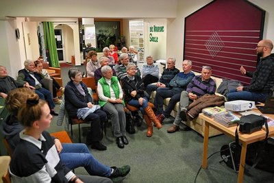 Die Veranstaltung im Generationentreff in Rochlitz war am Freitagabend gut besucht.
