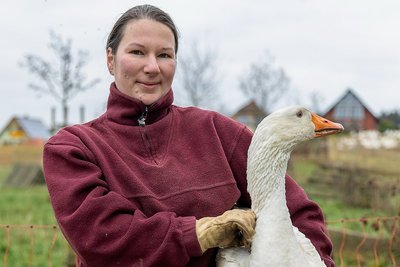 Für dieses Jahr sind alle Tiere verkauft, sagt die Chefin Tina Schürer.