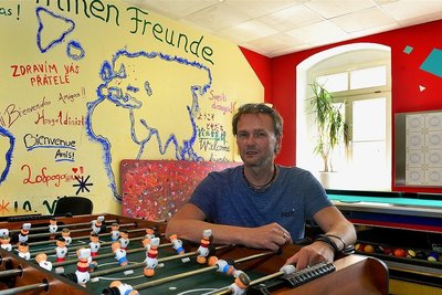 Klaus Mende, Leiter des Städtischen Freizeitzentrums, freut sich darauf, das Haus ab Montag wieder vollständig öffnen zu können. 