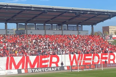 Volle Hütte im letzten Heimspiel? Bereits 8244 Tickets wurden für die Partie gegen Chemie Leipzig im Vorverkauf abgesetzt.