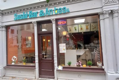 Die Sushi-Bar mit Asia-Imbiss an der Erbischen Straße in Freiberg.