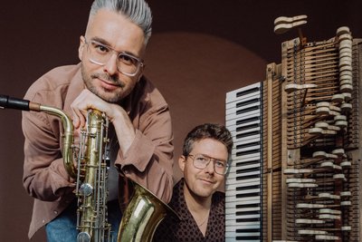 Jazzt aber: Duo Sascha Stiehler und Antonio Lucaciu