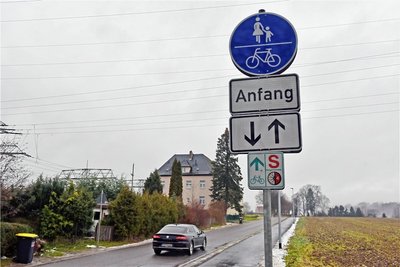 Zwischen Börnichen und Oederan ist der erste kreiseigene Fuß- und Radweg eröffnet worden. 