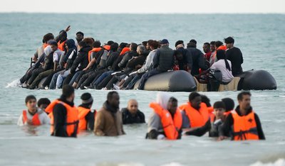 Die Zahl der Ankünfte von Schutzsuchenden in der EU war in den vergangenen Monaten gefallen. (Archivbild)