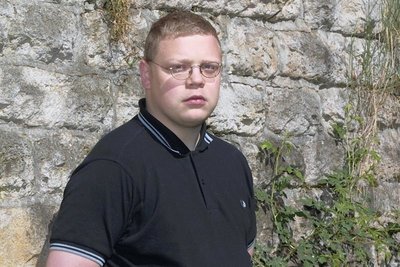 Der ehemalige Vizevorsitzende des Thüringer NPD-Landesvorstands,Tino Brandt, aufgenommen im Mai 2001.