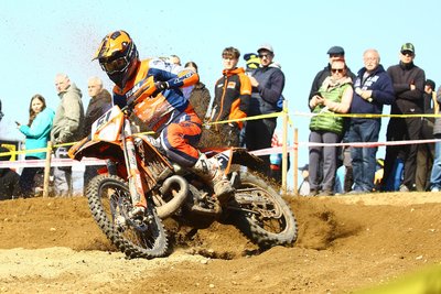 In der Kategorie Junioren 2 wurde der Vorjahresdritte Sky Maddox Dombrowski in Dahlen Dritter. Nun will er auch in Meltewitz voll angreifen.