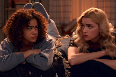 Ginny & Georgia: Antonia Gentry (links) und Brianne Howey (rechts) als abgründiges Mutter-Tochter-Gespann. 