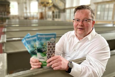 Ob Musiksommer oder „1000 Klangträger“ für den Erhalt von Kantorenstellen: Kirchenmusikdirektor Matthias Schubert aus Schwarzenberg steht für Ideenreichtum, wenn es um die Musik geht.