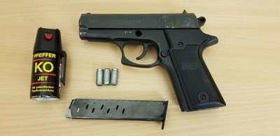 Diese Waffe führte der 29-Jährige bei sich. 