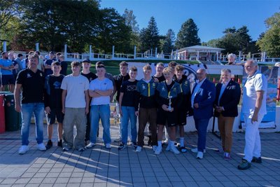 Hinterließen in Wien einen guten Eindruck: Die U-17-Wasserballer des SV Zwickau 04.
