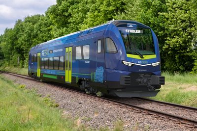 Der RS Zero bietet mit Batterie- und Wasserstoffantrieben eine Lösung für CO2-emissionsfreien Bahnverkehr auf nicht elektrifizierten Strecken.