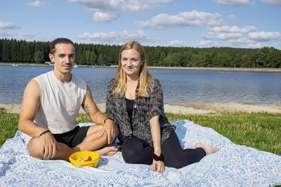 Katharina Wortberg-Jäger und Philipp Jäger stecken bereits mitten im „Erzperiment“.