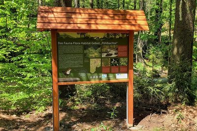 24 Infotafeln sollen auf die Natura 2000-Gebiete aufmerksam machen.