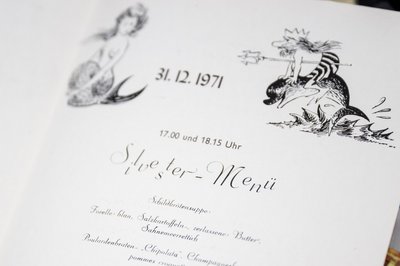 Zu Silvester 1971 wurde auf dem Kreuzfahrtschiff Schildkrötensuppe serviert. 