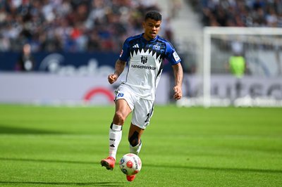 Künftig für Mainz 05 am Ball: Der bisherige HSV-Stürmer Ransford Königsdörffer. (Archivbild)