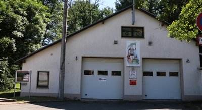 Das Leubnitzer Feuerwehrgerätehaus. 