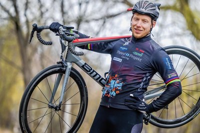 Bahnsprinter Joachim Eilers bereitet sich auf einen Härtetest vor, um weiter im Auswahlkader zu bleiben. 