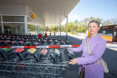 Jana Salzmann wollte eigentlich gegen 12 Uhr im Kaufland einkaufen. Doch daraus wurde nichts.