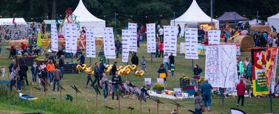 Die Parkkunst lockte in der Vergangenheit stets tausende Besucher nach Waldenburg. Das Foto entstand im September 2019. 