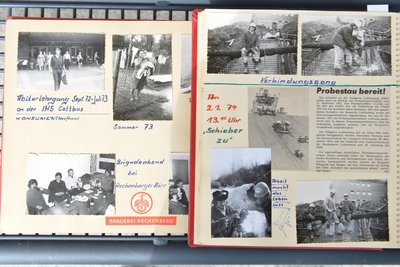 Talsperre Lichtenberg: Im privaten Fotoalbum von Reiner Emmrich ist das Großprojekt dokumentiert.