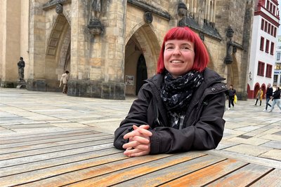 Jana Weber aus Chemnitz ist eine von 160 Menschen, die den Bürgerrat Ernährung bilden. An diesem Wochenende kommen sie wieder zusammen und diskutieren in Berlin.