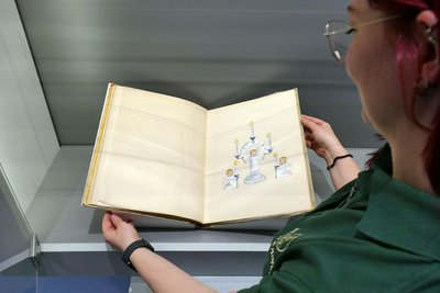 Auch historische Zeichnungen sind in den wechselnden Sonderausstellungen zu bestaunen.