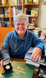 Christine Bohous vom EZV Markersbach wurde 2022 mit dem Emmlertaler für ihr vielfältiges ehrenamtliches Engagement geehrt. 
