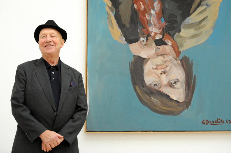 For the 85th by Georg Baselitz: The painter who turned the world upside down |  free press