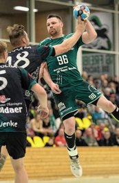 Nico Werner war gegen Apolda mit 9 Toren einer der Matchwinner bei der HSG, musste diese Woche aber deutlich kürzer treten. 